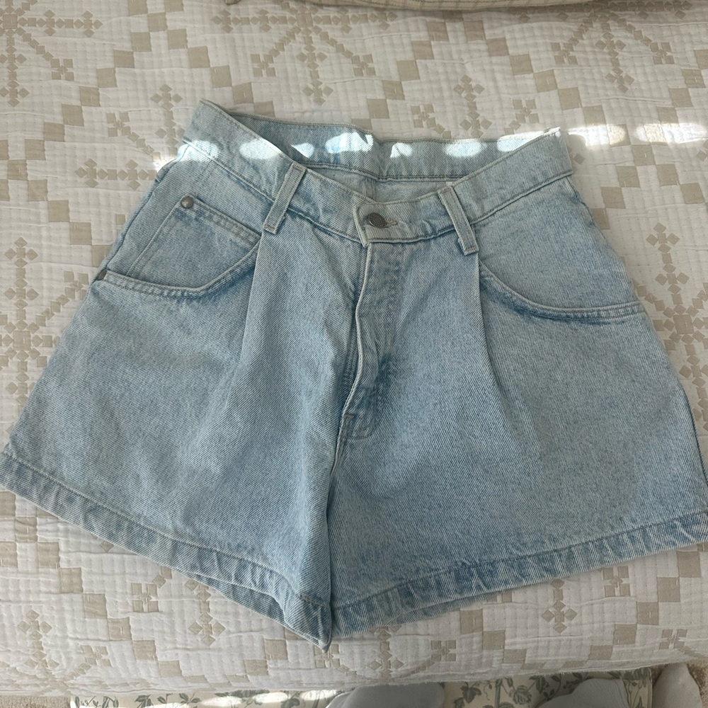 Vintage Levi's Orange Tab 963 High-Waist Denim Shorts